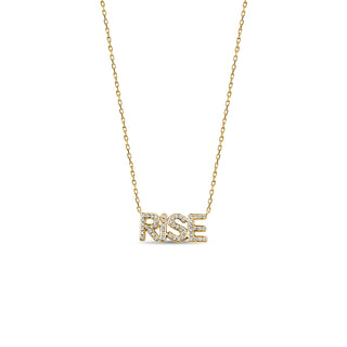 RISE Diamond Necklace